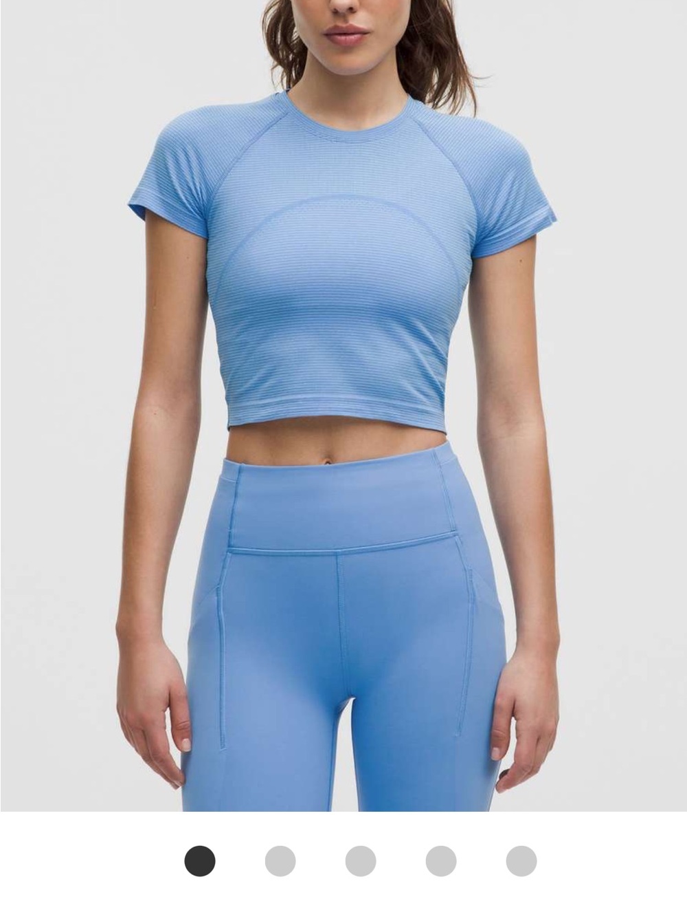 lululemon athletica BNWT Swiftly Cropped Short Sleeve